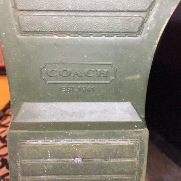 Coach  Tristee Monogram Lace Up RainBoots - Picture 6 of 11